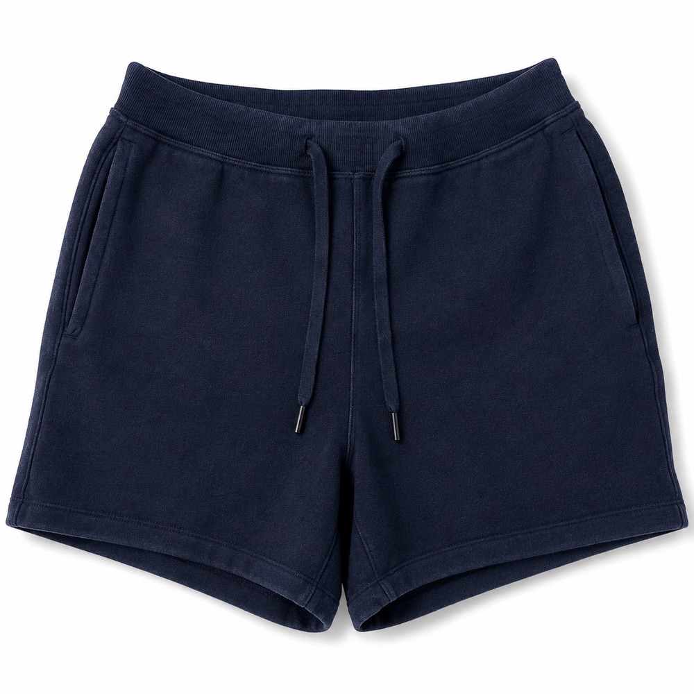 Lululemon Soft Jersey Shorts Mens Small Navy Blue Drawstring Lounge Athletic